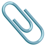 paperclip Emoji google