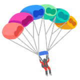 parachute Emoji google