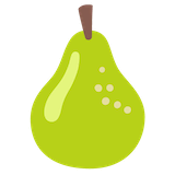 pear Emoji google