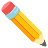 pencil Emoji google