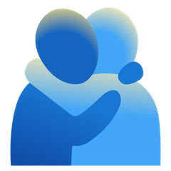 🫂 People Hugging Emoji on Google Android and Chromebooks