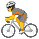 person-biking Emoji google