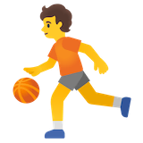 person-bouncing-ball Emoji google