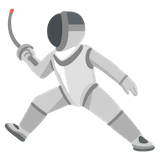 person-fencing Emoji google