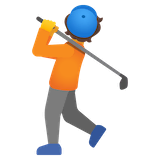 person-golfing Emoji google