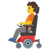 person-in-motorized-wheelchair Emoji google