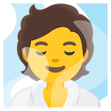 person-in-steamy-room Emoji google