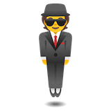 person-in-suit-levitating Emoji google