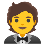 person-in-tuxedo Emoji google