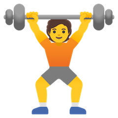 🏋️ Person Lifting Weights Emoji — Meaning, Copy & Paste