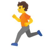person-running Emoji google