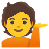 person-tipping-hand Emoji google