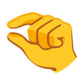 pinching-hand Emoji google