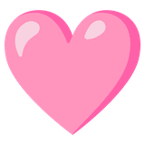 pink-heart Emoji google