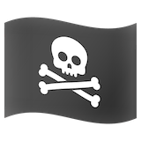pirate-flag Emoji google