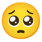 pleading-face Emoji google