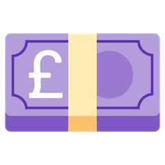 💷 Pound Banknote Emoji on Google Android and Chromebooks
