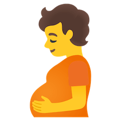 Pregnant Person Emoji on Google Android and Chromebooks