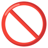 prohibited Emoji google