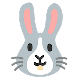 rabbit-face Emoji google