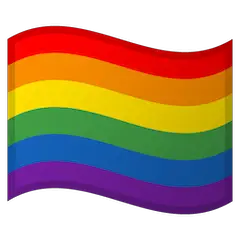 🏳️‍🌈 Regenbogenflagge Emoji auf Google Android, Chromebook