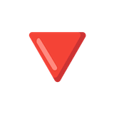 red-triangle-pointed-down Emoji google