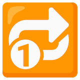 repeat-single-button Emoji google