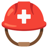 rescue-workers-helmet Emoji google