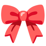 ribbon Emoji google