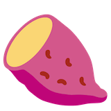 roasted-sweet-potato Emoji google