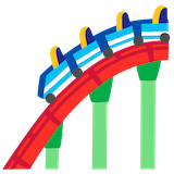 roller-coaster Emoji google