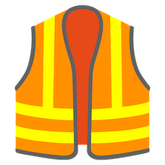Safety Vest Emoji on Google Android and Chromebooks