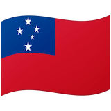 samoa Emoji google