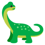 sauropod Emoji google