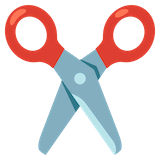 scissors Emoji google