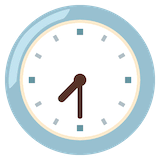 seven-thirty Emoji google