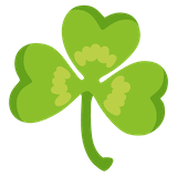 shamrock Emoji google