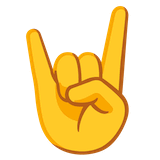 sign-of-the-horns Emoji google