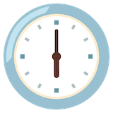 six-oclock Emoji google