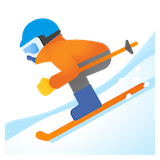 skier Emoji google