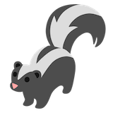 skunk Emoji google