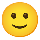 slightly-smiling-face Emoji google
