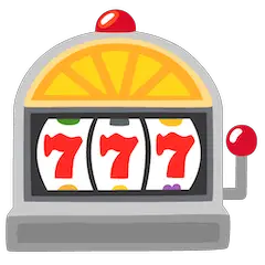 🎰 Slot Machine Emoji on Google Android and Chromebooks