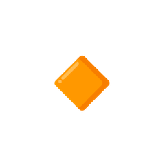 🔸 Small Orange Diamond Emoji on Google Android and Chromebooks