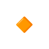 small-orange-diamond Emoji google