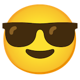 smiling-face-with-sunglasses Emoji google