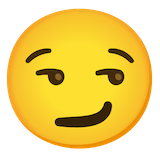 smirking-face Emoji google