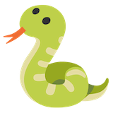 snake Emoji google