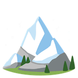 snow-capped-mountain Emoji google