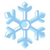 snowflake Emoji google